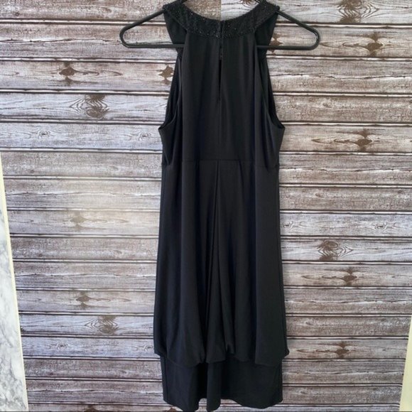 Eliza‎ J Sleeveless Embellished Neckline Dress 10 - Picture 2 of 12